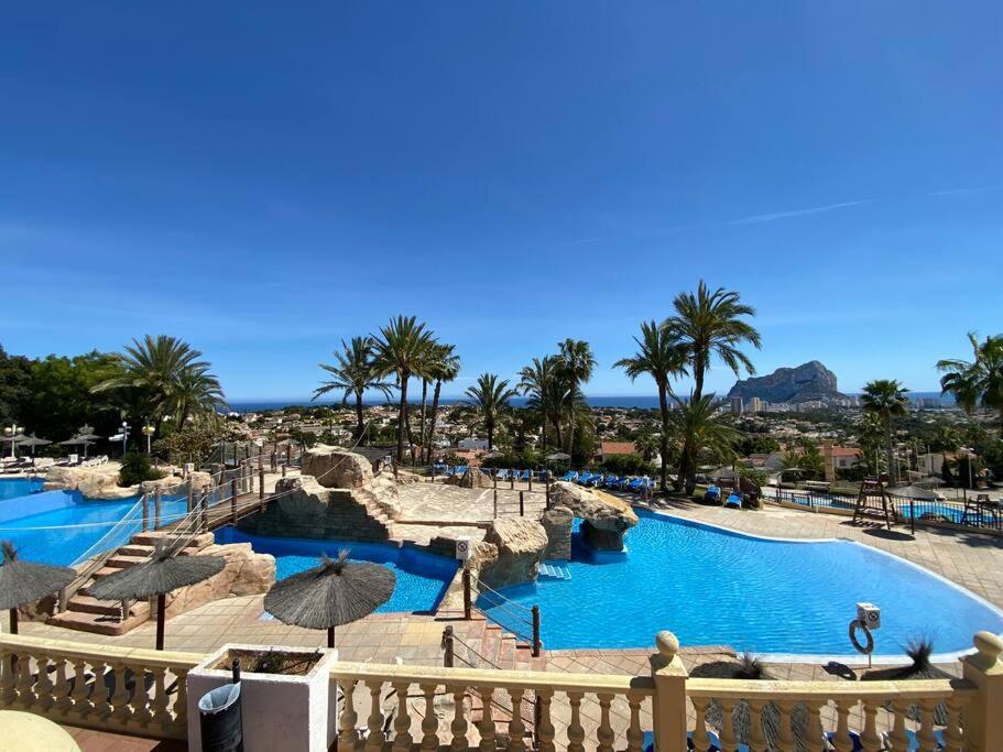 Flamingo Apartment - Imperial Park - Sea View, 6 Pools, Terrace Кальпе Екстер'єр фото