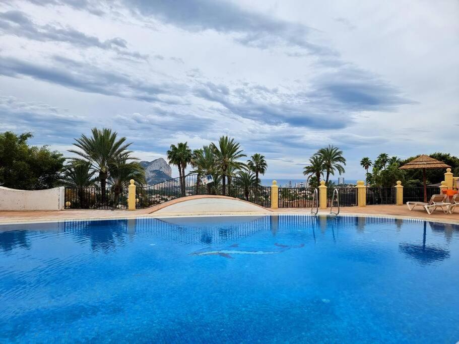 Flamingo Apartment - Imperial Park - Sea View, 6 Pools, Terrace Кальпе Екстер'єр фото