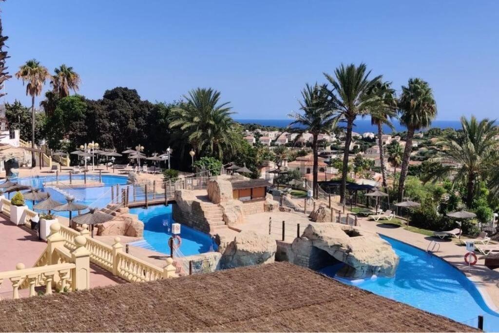 Flamingo Apartment - Imperial Park - Sea View, 6 Pools, Terrace Кальпе Екстер'єр фото