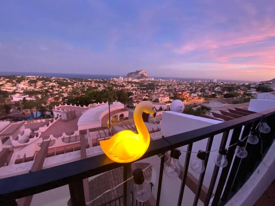 Flamingo Apartment - Imperial Park - Sea View, 6 Pools, Terrace Кальпе Екстер'єр фото